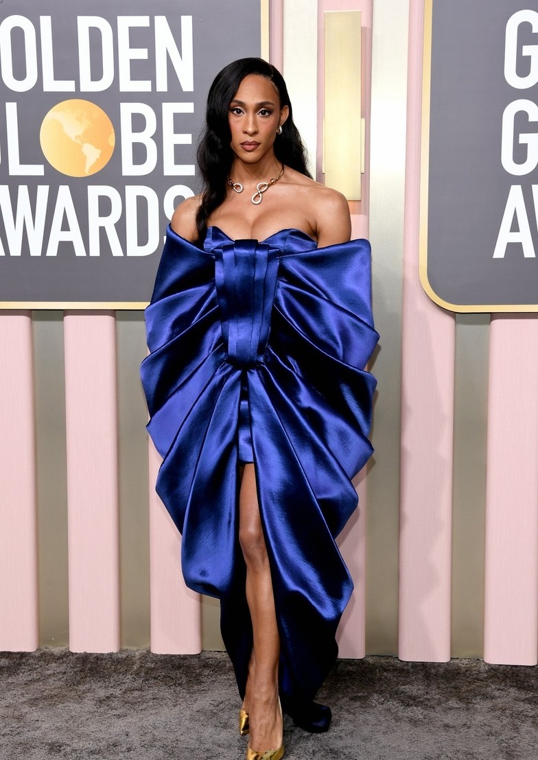 MJ Rodriguez - 2023 Golden Globes Photos: Getty