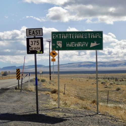 Nevada Highways III - NV 375 “The Extraterrestrial Highway,” Warm Springs, Ely County, Nevada, 2020.