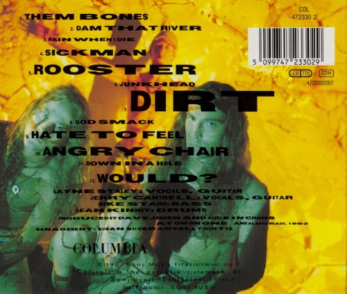 Alice In Chains - Dirt (1992)