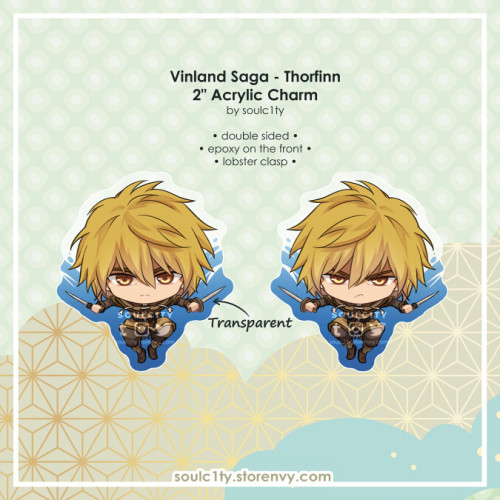 Dropping some vinland saga merch for preorder! Featuring our favourite angy boi.Available at soulc1t