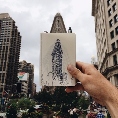 liferuin:Christian BorgerA New York Sketch, 2014