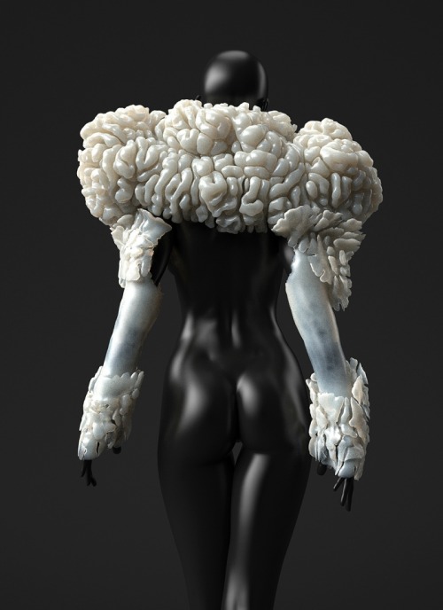 searchsystem: Mediated Matter Group &amp; Stratasys / Wanderers / Qamar / Wearable (3D Printed) / 2014