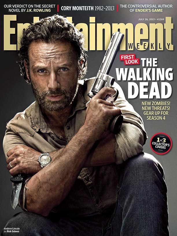 This week in EW: The zombies are back… and we’ve got three (count ‘em – three) awesome covers to commemorate the occasion.