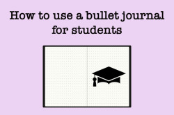 juliebunny-study: How to use a bullet journal, student’s edition I’ve been using a bujo for a year now, and as a high school student, I was struggling to incorporate my bujo into my studies, aka organising my homework and stuff. Before starting a