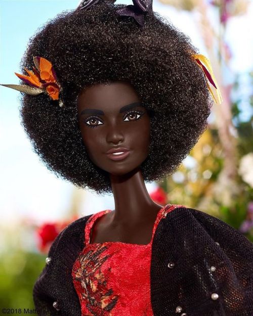 Barbie® in Rodarte Spring/Summer 2018. 