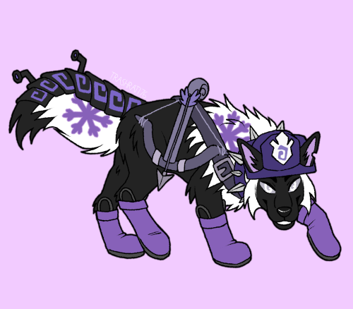 Commissions For Someone On Discord Of Their Lovely Aj Arctic Wolf Characters!
