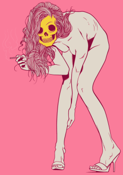 artmonia:  Skull Lady | Gerard Smith.