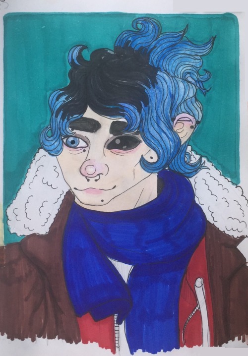 Two Quick Drawings Of Oscar
