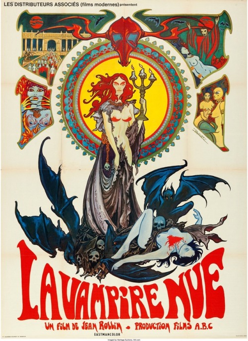scanzen: The Rape of the Vampire (La Societe Nouvelle des Acacias, 1968). // The Nude Vampire (Les D