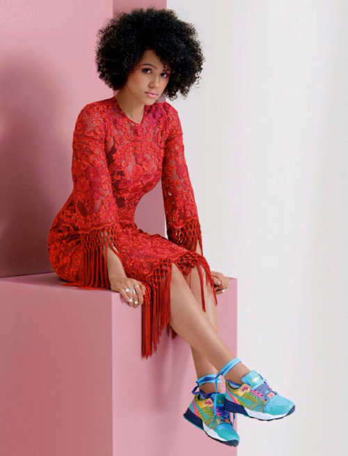 Nathalie Emmanuel for InStyle Magazine