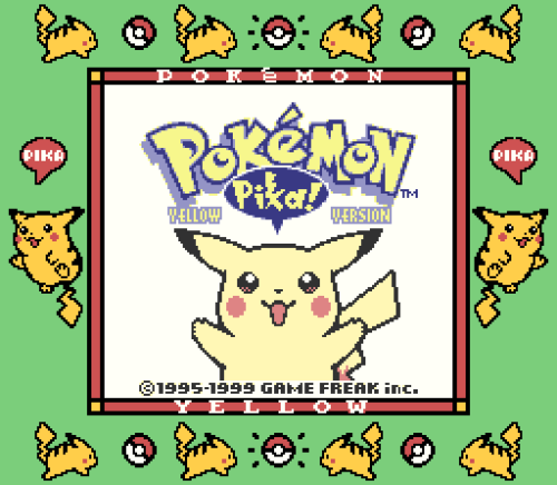 never-obsolete:Pokémon Super Game Boy borders