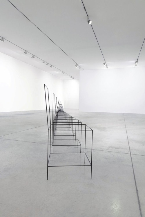 a-beautifulchaos:  a-beautifulchaos: The Birth of A Chair - Ron Gilad (2009) Shown at ‘Ron Gilad: The Logical, the Ironic and the Absurd’. Tel Aviv 