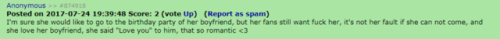 Some lovely (and kinky) comments I found on my recent drawings on rule 34I love them~