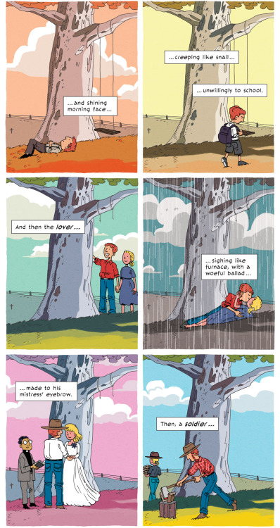 zenpencils:SHAKESPEARE: All the world’s a stage