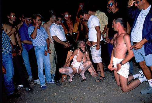 Porn photo showandabuse:  In front of a large crowd…