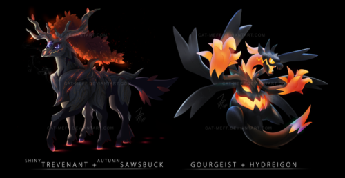 syntheticimagination: It’s been 3 years now since I’ve posted the first batch of pokemon fusions and