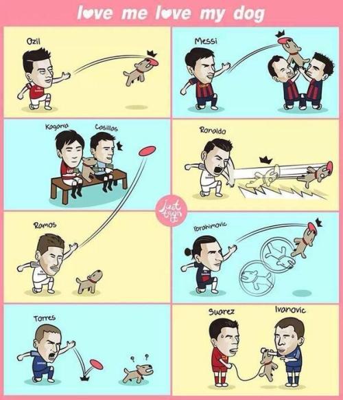welele:  Los perros siempre se parecen a sus dueños. Enviado por dubby.