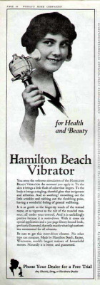 timeofbeauty:  Hamilton Beach Vibrator.