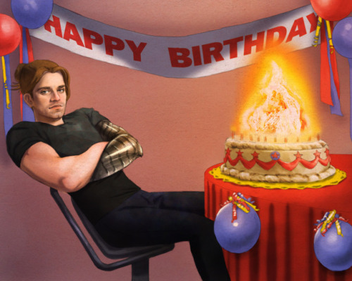 lenadraws: Happy 100th to Cap’s BFF, Bucky Barnes.