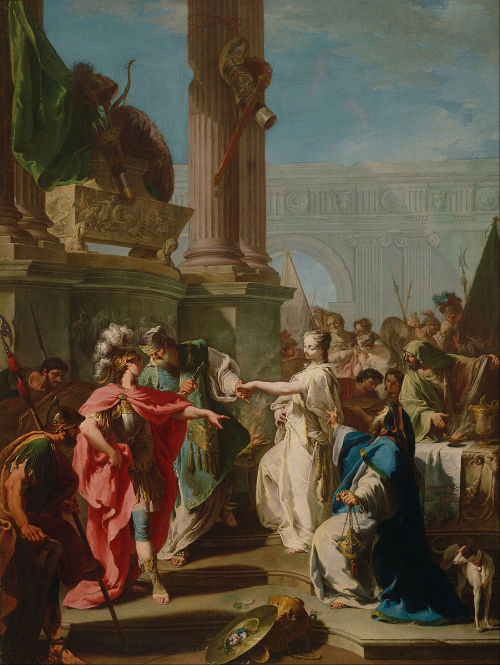 The Sacrifice of Polyxena by Giambattista Pittoni (1733 - 1734)