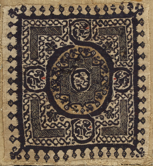 3wings:Coptic textile panel, ca. 400 Egypt