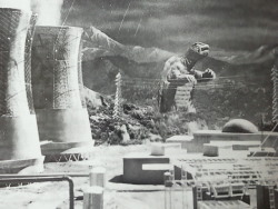 kaijusaurus:  Refinery rampage from Gamera,