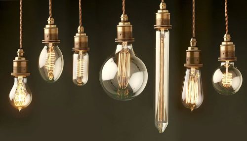 steampunksteampunk: Vintage Industrial Style Lights Edison Bulbs steampunksteampunk.tumblr.co