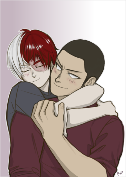 shouto is totally the clingy oneThanks for 1500 followers!!