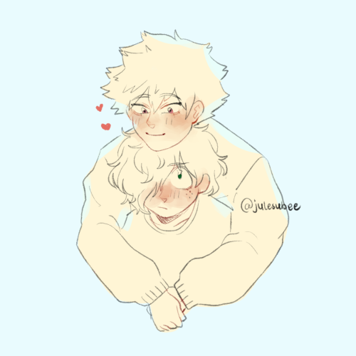 been thinking about prototype bakudeku a lot lately..Please do not repost!