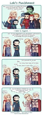 xxrightfulkinglokixx:  Whelp, this would be me so I don’t blame his reaction. 😂 Legit love the fanart though! ❤️