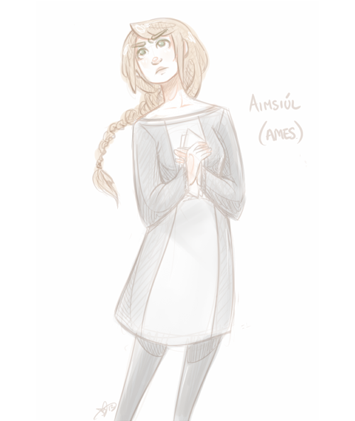 Meet Ames, the character that creates more plot holes than she solves. Too bad she’s crucial e