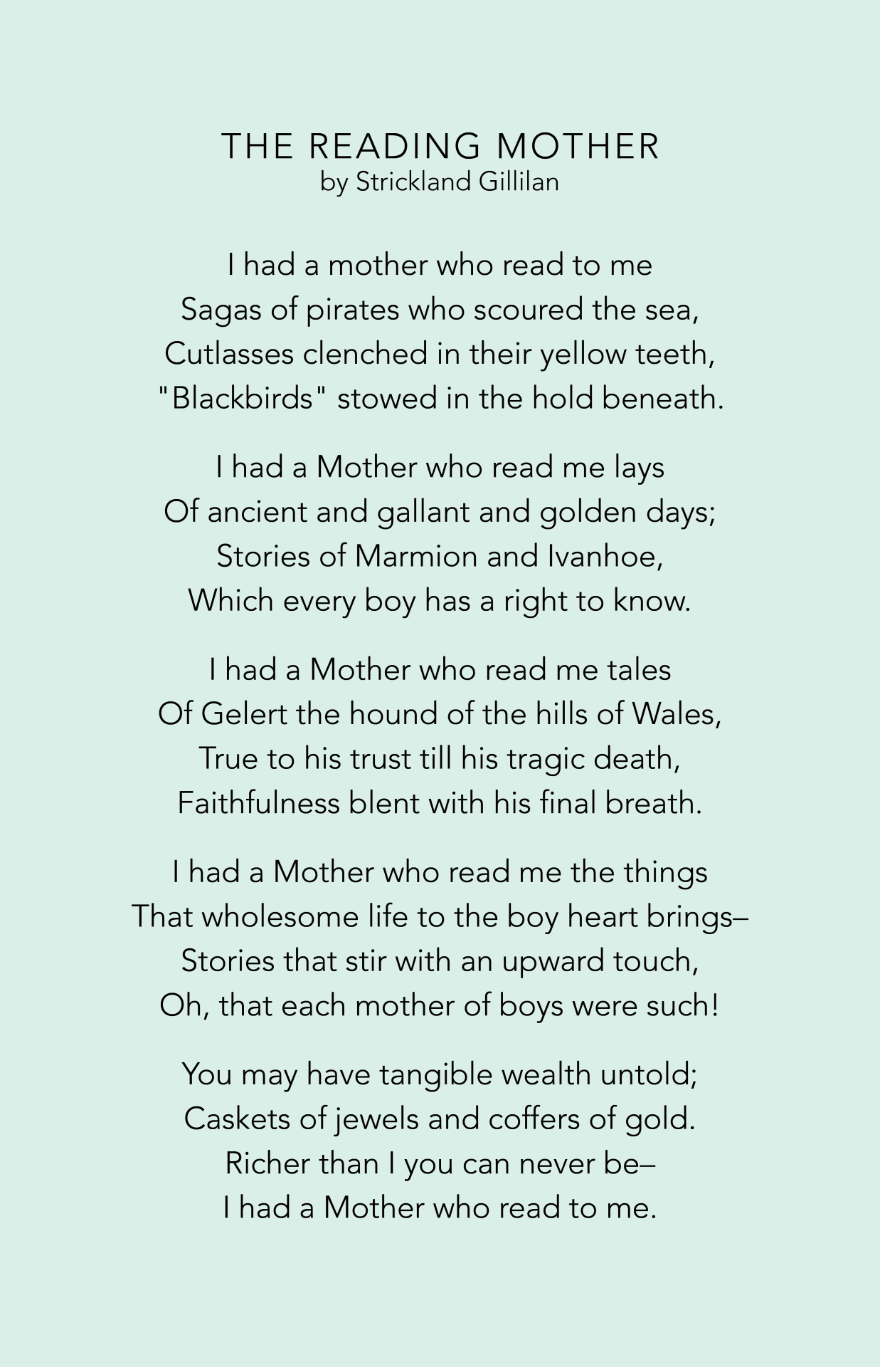 Ryan's LDS Quotes — Kind of missing my mom today.