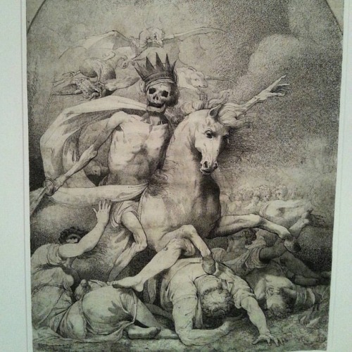 Death on a Pale Horse, by John Hamilton Mortimer (circa 1775).#eschatology #thefourhorsemen #revel