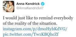 Bless your soul Anna Kendrick