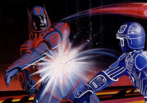 atomic-chronoscaph:  The Story of Tron - Read-Along Book and Record (1982) 