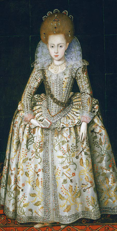 Princess Elizabeth of England, later Queen of Bohemia by Robert Peake, c. 1606