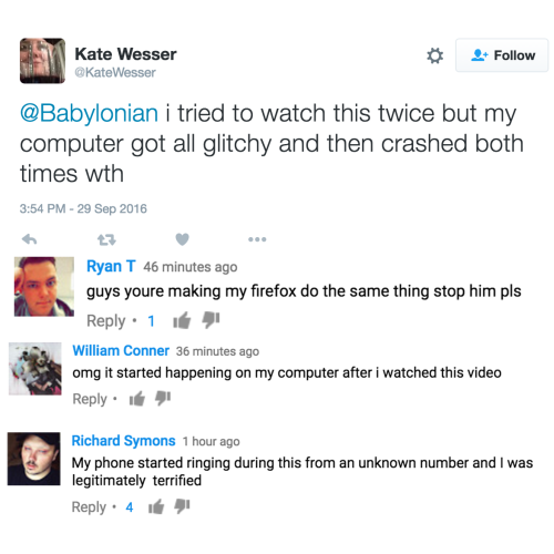 babylonian:  PSA: please avoid the video that got posted on the Polygon YouTube channel earlier tonight. We’re not sure how it got uploaded in the first place, but it’s causing technical issues for many users — it seems like it might be the result