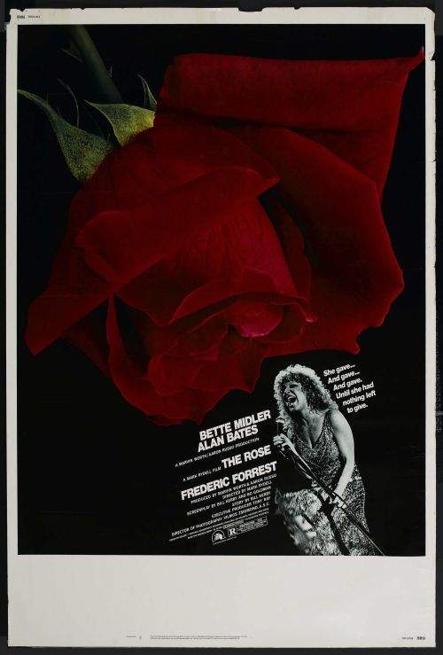 midmarauder:Mark Rydell’s “The Rose” Movie Poster