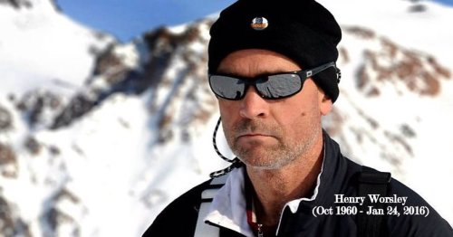 We Shared A Personal Hero. #RIP #HenryWorsley. Your Effort Was Epic! #ShackletonSolo #expedition #exploration