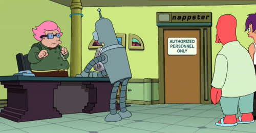 I Dated a Robot [S3 E10] (dir. James Purdum)“Who&rsquo;s in charge of this dump?” - Bender“That&rsqu