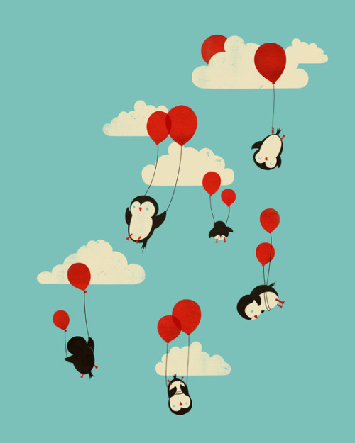 bestof-society6: ART PRINTS BY JAY FLECK We Can Fly!  Soar  The Collector  The Future