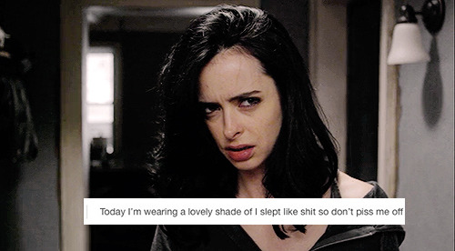 Porn sassydirewolf:  Jessica Jones + text posts photos