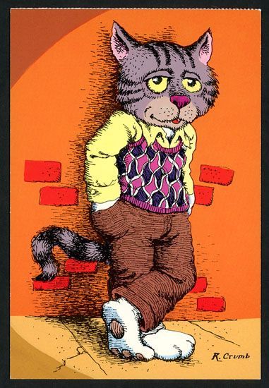 lifeascomics:  Fritz the Cat - Robert Crumb.  Rebloging My Likes.