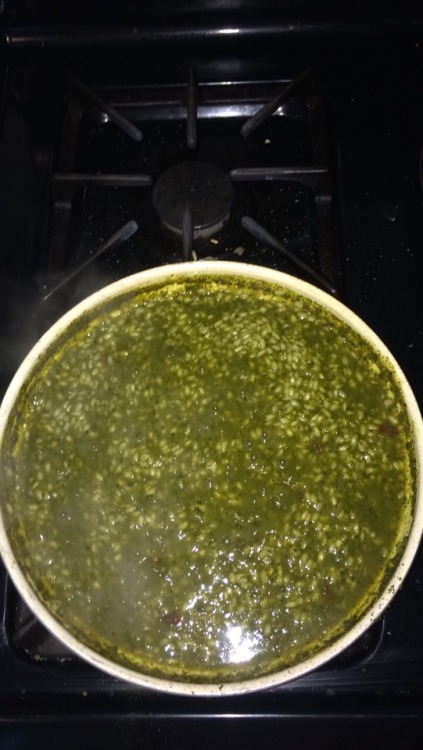 Spinach risotto :)