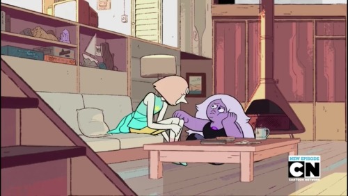 since-the-900s: Amethyst taking care of Pearl is iMPORTANT