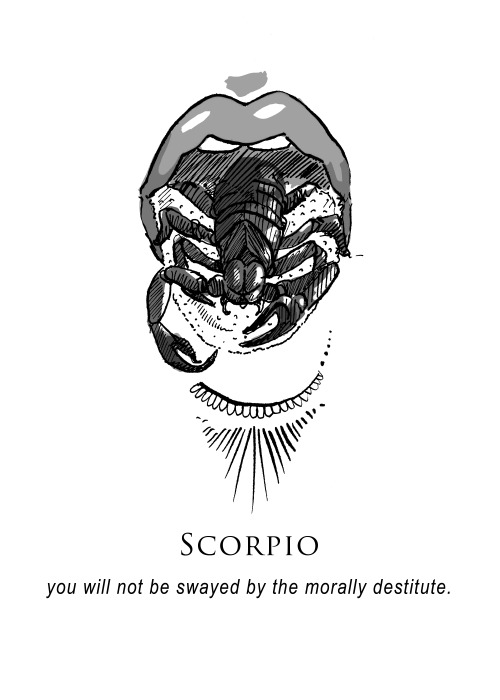 mmmindy: musterni-illustrates: - shitty horoscopes book iv: resolutions. it’s a new year. buy 
