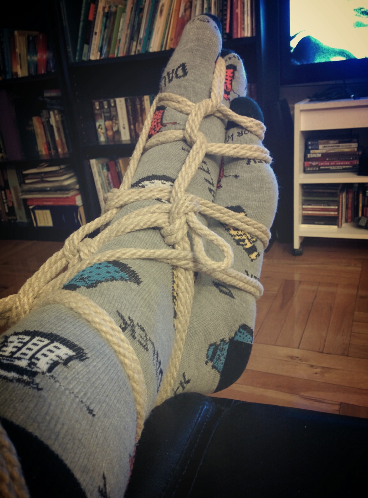 ropeandthings: Rope and Fallout (2/2) A great evening, though alone 