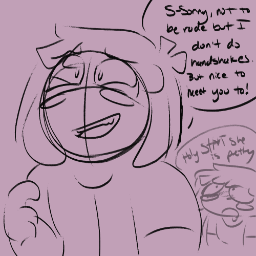An AU I Thought Of A Little While Back And Then Left That Fucker To Dust. Sketches Ahead!