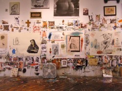 scumfuckery:  wes lang art studio 