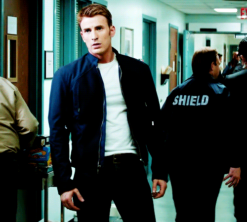 sebastianstanbear: Steve posing like a supermodel having a dilemma